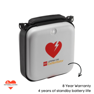 LIFEPAK CR2 Connected - Fully Automatic AED - Wi-Fi Defibrillator