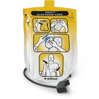 DDP-100 Adult Lifeline Defibrillation Pads Defibtech