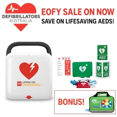 Lifepak cr2 with wall hook eofy