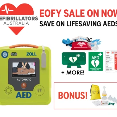 Zoll AED 3 with green hall hook