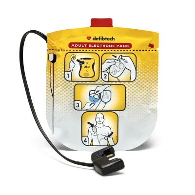 DDP-2001 Adult Lifeline VIEW PRO ECG Defibrillation Pads Defibtech