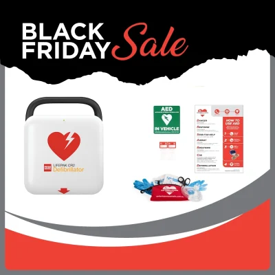 black friday lifepak cr2 with handle at home kit Cellaed